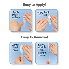 Easy on and off make Command Hooks a must for your home